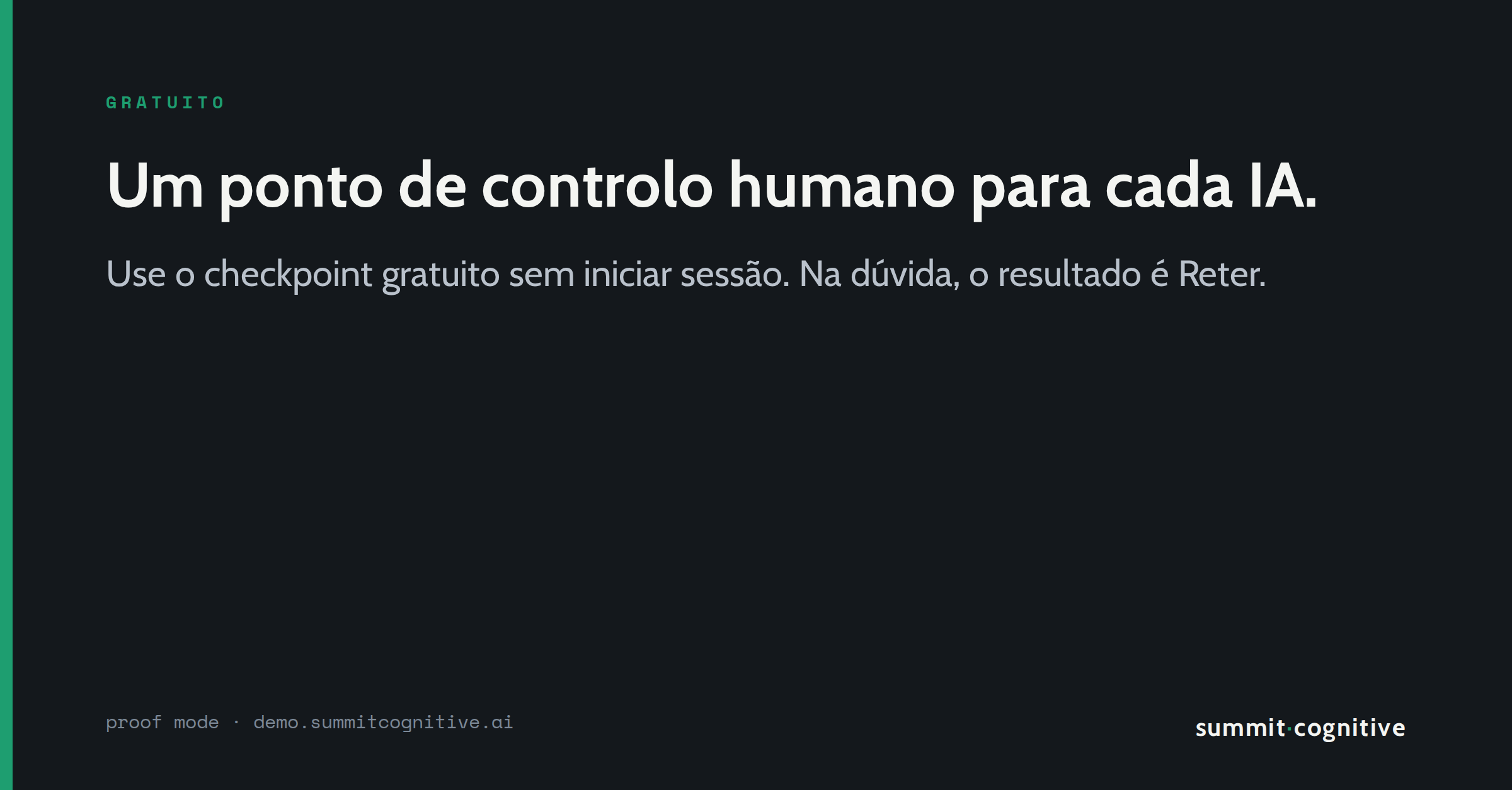 Social card in Portuguese: checkpoint