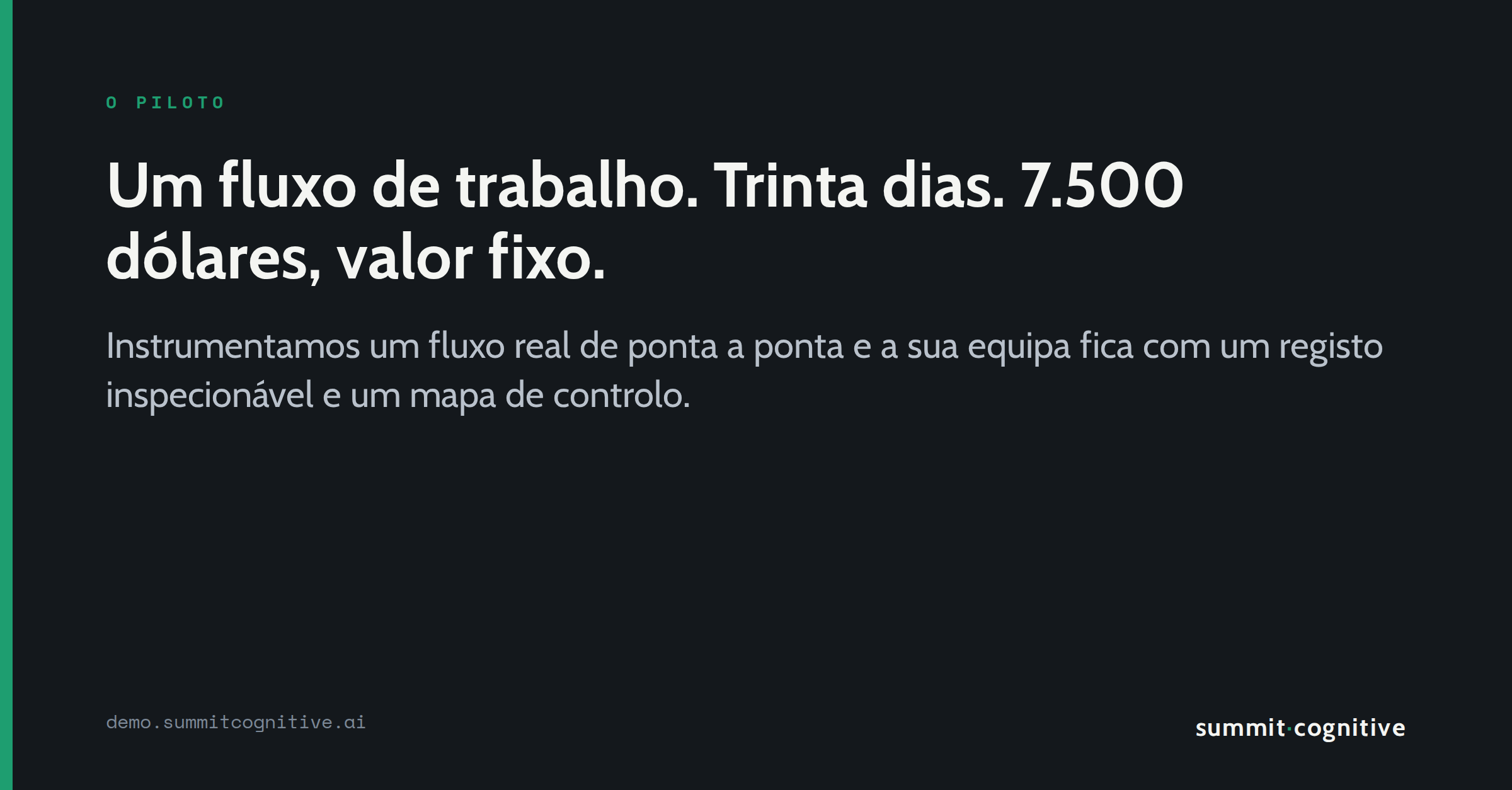 Social card in Portuguese: pilot